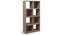 Squares 8 Cube Storage Unit Oak Effect Modular Organiser Shelf Furniture
