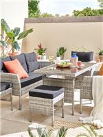 Desert Casual Dining Set Garden Furniture Stylish Spacious Outdoor Furniture