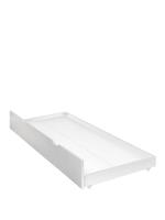 Classic Novara Kids Under Bed Storage Drawer Add-on - White ( TRUNDLE ONLY)