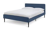 Kristopher Double Bed Frame Blue Modern Bedroom Furniture