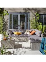 Athens 4-Piece Corner Set with Chaise Stylish and Comfortable Outdoor Furniture