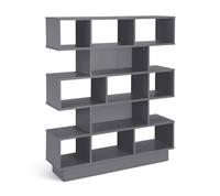 Cubes Wide Bookcase - Grey