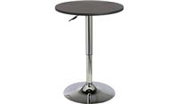 Gas Lift Bar 2 Seater Dining Table Black Adjustable Height Kitchen Furniture