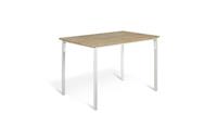 Bolitzo 4 Seater Dining Table White Easy To Clean Surface Durable
