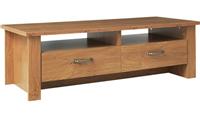 Ohio Coffee Table Oak Effect Living Room Furniture Storage Shelf