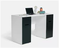 Habitat Pod Double Pedestal Desk - Black