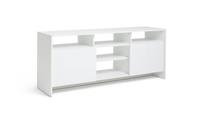 Turin 2 Door Extra Large TV Unit White Media Storage Cabinet Furniture