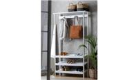 Aden Hallway Tallboy White For Small Spaces Easy Assembly