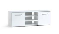 Hayward 2 Door Small TV Unit - White Gloss