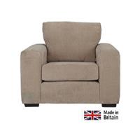 ETON FABRIC ARMCHAIR MINK Modern Living Room Furniture Comfortable