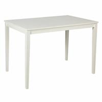 Jessie Dining Table White Modern Elegant Dining Room Furniture for Any Home