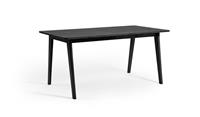 Nel Wood 4 Seater Dining Table Black Stylish and Durable Dining Room Decor