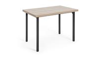 Zayn Wood Effect 4 Seater Dining Table Natural Kitchen Breakfast Furniture