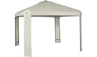 3m x 3m Garden Gazebo - Cream
