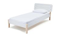 Hanna Single Bed Frame Two Tone Sturdy and Stylish Bedroom Furniture for Kids