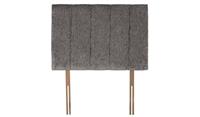 Bircham Single Headboard Grey Modern Upholstered Bedroom Decor Accent