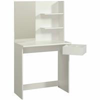 Parisot Dressing Table White Modern and Stylish Bedroom Furniture with Storage
