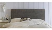 Penrose Kingsize Headboard Grey Elegant Comfortable Bed Accent for Bedrooms