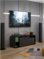 Dylan Wall Mounted Media/Gaming Unit - Black FAST DELIVERY TOP SELLER UK