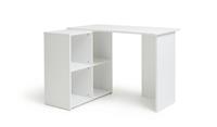 Malibu Corner Office Desk White Modern Home Office Furniture Workspace