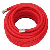 Draper 31731 Hybrid Air Hose 15m x 10mm Bore 1/4" BSP High Vis Red Air Line