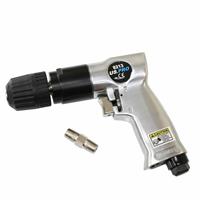 US PRO AIR DRILL KEYLESS 3/8 DRIVE REVERSIBLE AIR COMPRESSOR TOOL 8213 WARRANTY