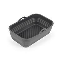 Salter Silicone Collapsible Air Fryer Baskets - Set of 2, Dishwasher Safe
