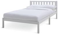 Ronnie Small Double Bed Frame White Easy Assembly Fast Delivery