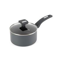 Salter Alto 18cm Saucepan - Glass Lid, Steam Vent, PFOA & PFAS-Free