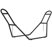 Outsunny 9ft Hammock Stand Adjustable with Non-Slip Feet, 250 kg Capacity