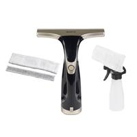 Beldray Cordless Window Vac+ - 60ml, Inc Spray Bottle & 2 Spare Pads, Platinum