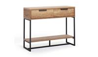 Nomad Console Table Oak Stylish and Functional Entryway Furniture