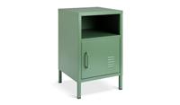 Stevie 1 Door Bedside Table - Green