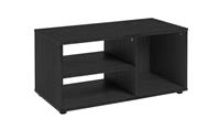 Malibu TV Unit Black Media Stand Storage Cabinet Living Room Furniture