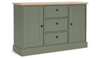 Winchester 2 Door 3 Drawer Sideboard Reed Green Stylish and Functional Storage