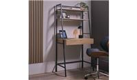 Loft Living 1 Drawer Ladder Office Desk - Oak