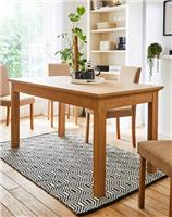 Ashford Dining Table Grey Oak Modern Kitchen Furniture 4-6 Seater
