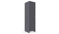 Seville 1 Door Wardrobe - Anthracite