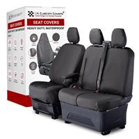 Ford Transit Mk8/Mk9 Seat Covers Tailored Waterproof 2014+ Black