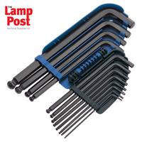 Draper Expert 08381 AF Hex Allen Key Set Ball End Imperial Allan Keys 12 Piece