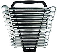 11 PC Piece Combination Spanner Set 6,7,8,9,10,11,13,15,14,17,19mm Nickel U39