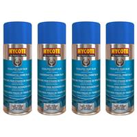 Hycote Blue Fast Drying High Heat Brake Caliper Spray Paint 1.6 Litres 400mL x4