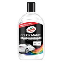 Turtle Wax Color Magic Car Paintwork Polish Restores Scratches Faded 500ml White