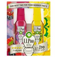 Air Wick VIPoo Toilet Spray Air Freshener- Lemon, Lavender, Fresh Gent, Fruity