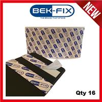 16 NUMBER PLATE ADHESIVE STRIPS STICKY PADS HEAVY DUTY DOUBLE SIDED FIXING KIT
