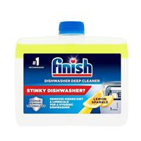 Finish Dishwasher Cleaner Lemon Sparkle 250ml Cleans Hidden Grease & Limescale