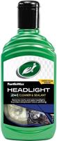 Turtle Wax 53146 Headlight Cleaner & Sealant Liquid Increases Brightness 300Ml