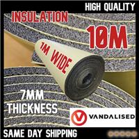 Camper Van Insulation Foam Soundproof Closed Cell Self-adhesive 7mm x 10m vw t6