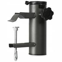 Metal Balcony Parasol Holder Clamp Umbrella Holder Fence Parasol Clamp 33-38 mm