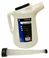 5L Graduated Pourer 5 Litre Fuel Jerry Can Container Measuring Jug AU008